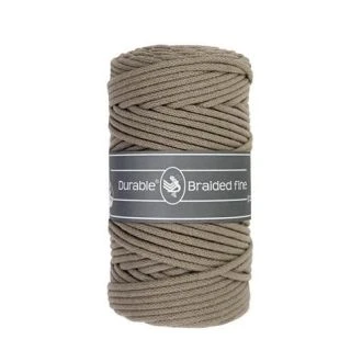 Braided Fine gerecycled katoen macramégaren 3mm 100 m 300gr van DURABLE 010.97