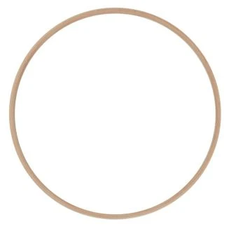 Handwerkring hout 30cm diameter van RESTYLE 012.HR30