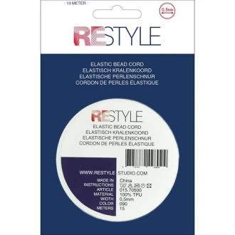 0.5mm elastisch kralenkoord RESTYLE-E 015.70500
