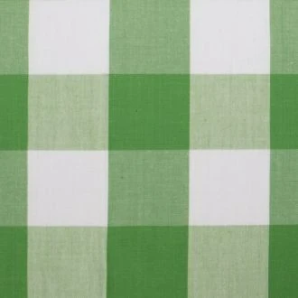Big Check katoen lichtgroen van KNIPIDEE 0201-300