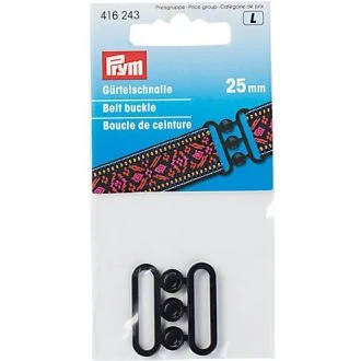 Ceintuurgesp 25 mm zwart van PRYM 022.416243