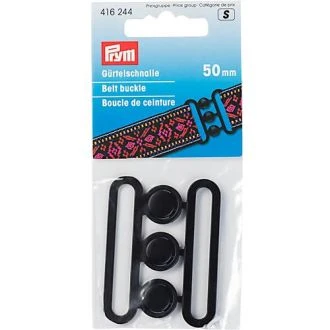 Ceintuurgesp 50 mm zwart van PRYM 022.416244