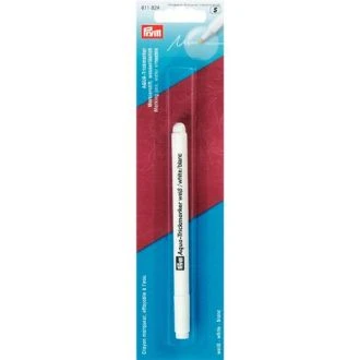 Aqua markeerpen uitwasbaar wit van PRYM-S 022.611824