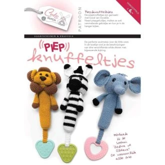 Patroonboekje Piepknuffels van Cutedutch 056.36522