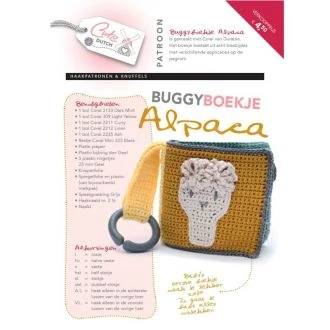 Patroonboekje Buggyboekje Alpaca van CUTEDUTCH 056.36553