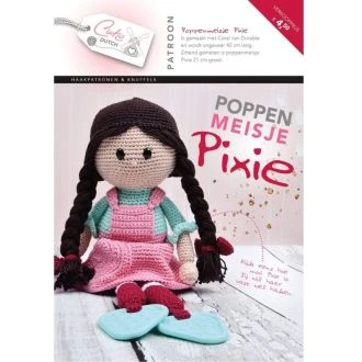 Patroonboekje Poppenmeisje Pixie van CUTEDUTCH 056.36652