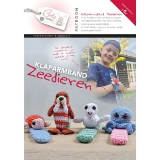 Patroonboekje Klaparmband Zeedieren van CUTEDUTCH 056.36775
