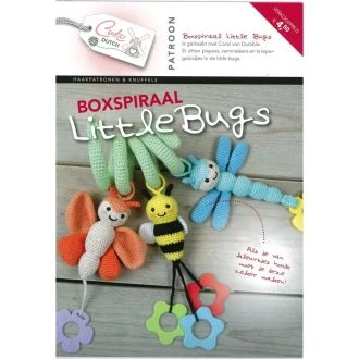 Patroonboekje Boxspiraal Little Bugs van CUTEDUTCH 056.36782
