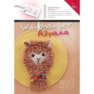 Patroonboekje Wandhanger Alpaca van CUTEDUTCH 056.36836