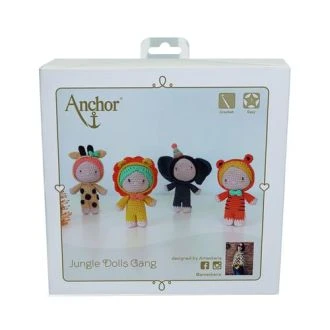 Jungle poppen haakpakket van ANCHOR 058.A28C00209063