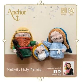 Xmas family amigurumi haakpakket van ANCHOR 058.A28C00409061