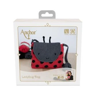 Lieveheersbeestje tas haakpakket van ANCHOR 058.A28C00609063