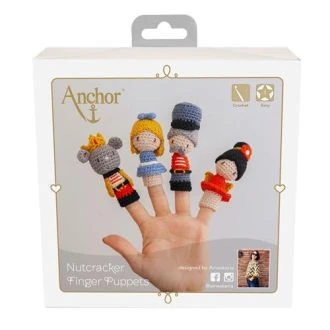 Notenkraker vingerpoppetjes haakpakket van ANCHOR 058.A28C00809061
