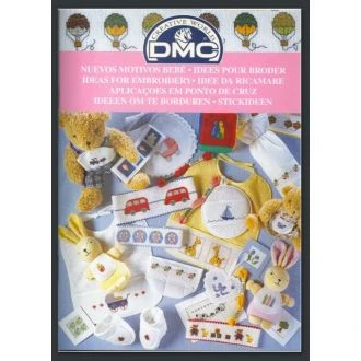 Ideeën om te borduren babypatronen borduurboek van DMC 059.11.12992