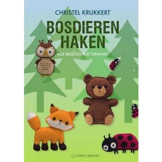Bosdieren haken haakboek CHRISTEL KRUKKERT 059.83924
