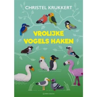 Vrolijke vogels haken van CHRISTEL KRUKKERT 059.90274