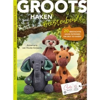 Boek Groots Haken 3 beestenbende haakboek van CUTEDUTCH 059.95667