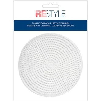 Plastic stramien cirkel 11 cm van RESTYLE 078.113