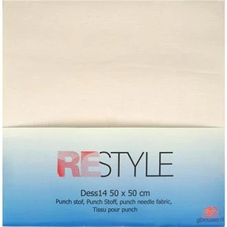 Punch stof 50x50cm katoen van Restyle 078.407ZB