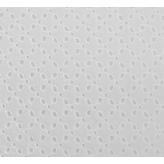 Cotton Swiss Embroidery stof white van KNIPIDEE 0786-006