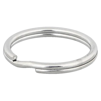 Metalen sleutelring van UNION KNOPF 58593