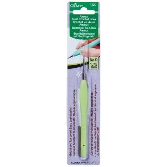 Amour steel crochet hook 1,75mm CLOVER 086.1220