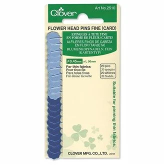 Flower kopspelden fijn van CLOVER 086.2510