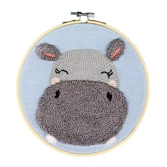 Nijlpaard 17,8cm Punchpakket van Restyle 095.2007