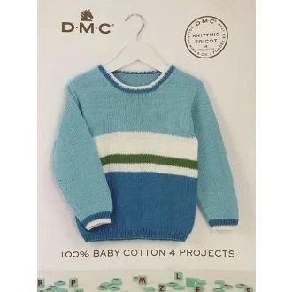 100% Baby Cotton Children 4 projects breiboek van DMC 059.11.15867.E22