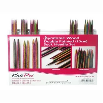 10cm sokkennaaldenset SYMFONIE van KNIT PRO 103.20650