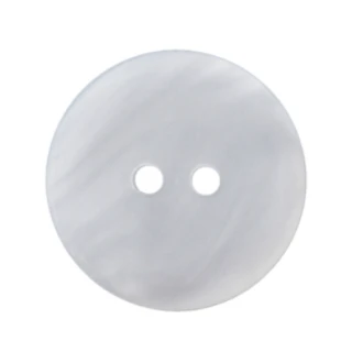 Witte knoop 2-gaats van UNION KNOPF 12027