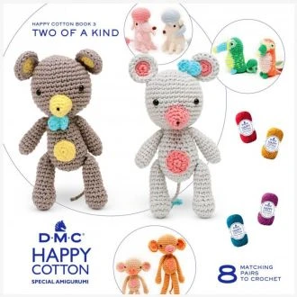 Two of a kind Happy Cotton haakwerkboek 3 van DMC pn-0185016