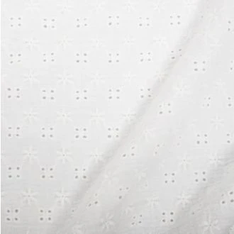 Embroidery Baby Cotton off white van KNIPIDEE 16960-022