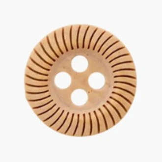 Polyester knoop vier gaten 11mm van UNION KNOPF 0454294 011