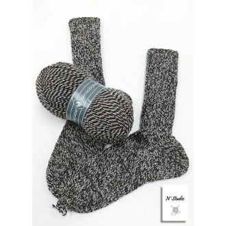 Geitenwollen sokken M00932