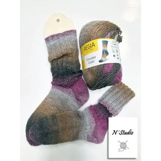 Virtuoso handgebreide sokken 03077