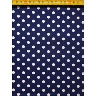 Stip marine M 100% katoen 140cm breed van BERTRUMS 2066