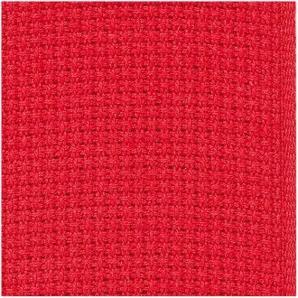 Borduurband 16ct rood 4cm breed 100% katoen AIDA 21272.04.40