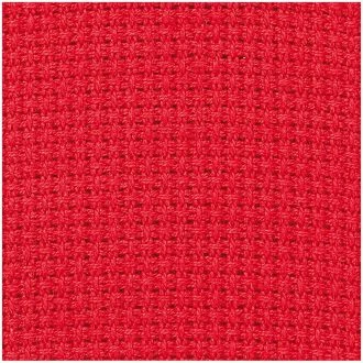 Borduurband 16ct rood 10cm breed 100% katoen AIDA 21272.10.40
