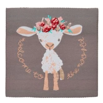 Schaap motief applicatie van UNION KNOPF 2391