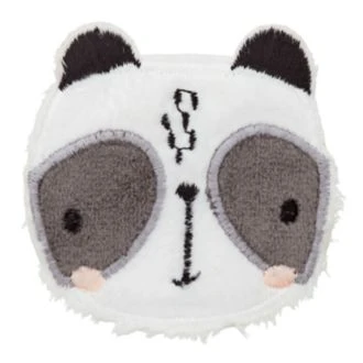 Panda kop motief 6cm applicatie van UNION KNOPF 2398.0090