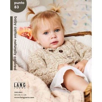 Punto 83 Baby cotton naturally colored breimagazine LANGYARNS 2583.0001