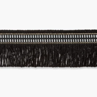 Franjeband 35mm zwart van UNION KNOPF 2702 kl80