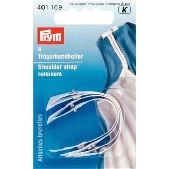 Schouderbandhouders wit van PRYM 022.401169
