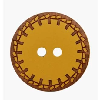 Polyester knoop twee gaten kl.40 van Union knopf 0453968