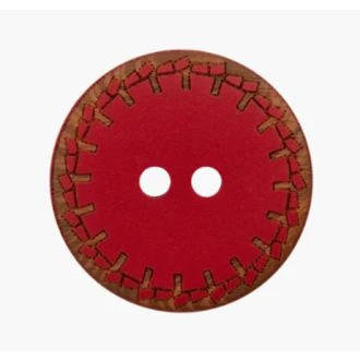 Polyester knoop twee gaten kl.50 van Union knopf 0453968