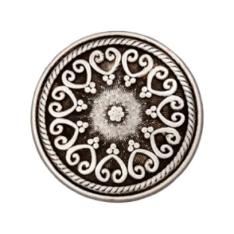 Metalen knoop van UNION KNOPF 48645