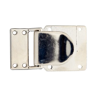 Grote vierkante haak en oog sluiting 34mm van UNION KNOPF 500445