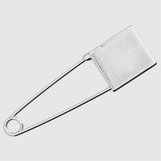 Kiltspeld met vierkante kop 75mm zilver van UNION KNOPF 500716