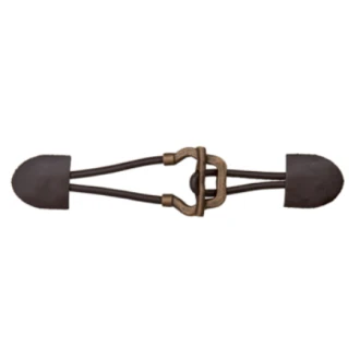 Houtje touwtje sluiting met metaal 185mm van UNION KNOPF 500798